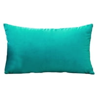 Svilena jastučnica super mekana pravokutna baršunasta jastučnica jednobojna jastučnica za lumbalni jastuk