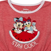 Disney Minnie Mouse i Daisy Toddler Girls haljina, 2-pak, veličine mjeseci-5T