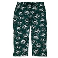 Božićna priča muški zeleni Ralphie Oh Fudge pletene hlače za spavanje pijama dna s
