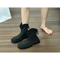 LUMONO WOMENS POIKIES CASPLATNE Čizme za gležnjeve platforma za pete za platformu Boot Vodootporne cipele Radite