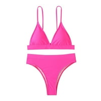 Vodena aerobika kupaći kostim za žene kupaće kostime za žene Bandeau Band Blikini Bikini Set Push-up Beachwear