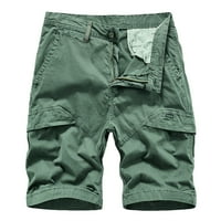 + široke muške teretne kratke hlače s više džepova aktivne kratke hlače borbene kratke hlače udobna radna odjeća