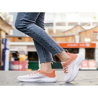 _ / Ženske casual tenisice za trčanje atletske cipele za hodanje tenisice Na vezanje ružičaste veličine 5