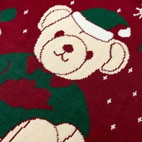 Džemper za djevojčice slatki Božićni džemperi s printom losa pulover dukserica Gornja jesenska / zimska odjeća
