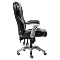 Izbor-uredska stolica za rukovoditelje od crne umjetne kože