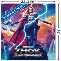 Thor: ljubav i grom-Jane Foster poster na jednom listu s gumbima, 22.375 34