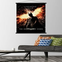 Strip film - mračni vitez: Preporod legende - zidni plakat s jednim listom s drvenim magnetskim okvirom, 22.37534