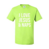 Majica & pojačalo; nadahnuta Kršćanska muška majica s grafikom, sigurna zelena, velika veličina
