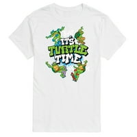 Teenage Mutant Ninja kornjače vrijeme je za kornjače-muška majica kratkih rukava s uzorkom