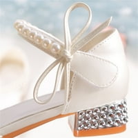 + slatke cipele za djevojčice, veličina svadbene zabave, Peep-Toe, svjetlucave Visoke potpetice za maturalnu večer,