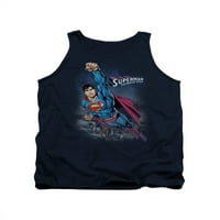 Superman DC Comics Twilight Flight Adult Tank Top majica