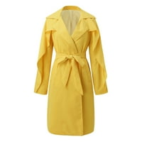 Ženske Blazers about Ženska odijela jesenski kaputi plus size ležerna lagana jakna dugih rukava žuta about