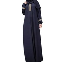 Ženske haljine rasprodaja $ 5, ženske Plus Size Abai jilbab muslimanska Maksi haljina casual Kaftan duga haljina