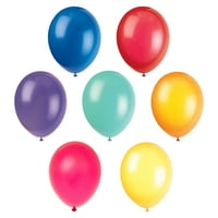 Rođendanski baloni od 12 s višebojnim jednobojnim ispisom, količina