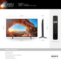 Sony 50Class KD50X85J 4K Ultra HD LED Smart Google TV s podrškom za Dolby Vision HDR Model serije X85J