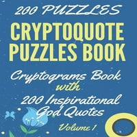 Knjiga zagonetki s kriptografskim citatima : knjiga kriptograma s inspirativnim Božjim citatima, knjiga kriptograma