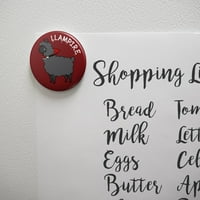 Llampier, Vampir Lama, smiješni Kuhinjski magnet za gumb za ormarić hladnjaka