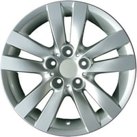 8. Obnovljeni disk od aluminijske legure, u potpunosti obojen u srebrnu boju, pogodan je za karavan serije 2006.