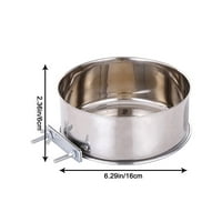 Proizvodi za kućne ljubimce obična zdjela za pse od nehrđajućeg čelika sanduk za pse viseća stacionarna zdjela