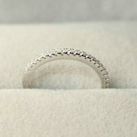 Žene srebrni rhinestones vjenčani vjenčani prstenovi nakit