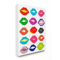 Šareni poljubac modne dizajnerice s uzorkom slike iz June Erike Vess