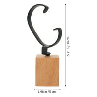 Prikaz držač za nakit držač za nakit nosač podrška stalak za ručni sat držači postolja za drvene narukvice stalak