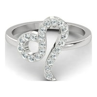 14KT čvrsti ružini zlatni prsten, ručno izrađeni lavovski prsten, personalizirani prirodni dijamantni zodijački