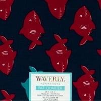 Waverly Inspirations 18 21 pamučna masnoća Quarter tkanina za ispis i zanatska tkanina, svaka