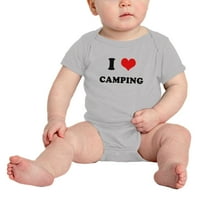 Srce kampiranje vanjskih ljubitelja Smiješne dječje odjeće za bebe