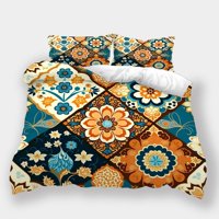 Cvjetne posteljine retro Comforter pokriva paisley duvet pokrivač za odrasle posteljine set luksuznog kreveta