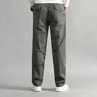 Kvalitetne teretne hlače, muške teretne hlače s elastičnim pojasom, taktičke hlače s više džepova na otvorenom