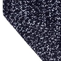 Tkani tepih od 24 108 Ženilskog tvida i poliestera, za unutarnju upotrebu, za odrasle-crno - siva