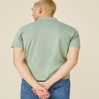 Muška polo majica s kratkim rukavima i džepom