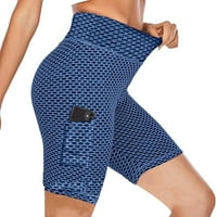 Ausyst kratke hlače za žene vježbanje gamaša fitness sportovi trčanja trčanja gagulje joga hlače ljetne klirence