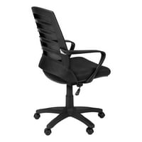 Uredska stolica, podesiva visina, okretna, ergonomska, nasloni za ruke, računalni stol, radnik, Metal, mreža,