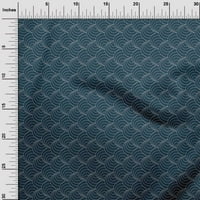 Oneoone pamuk letio tkanina Gro školjka Geometric sashiko print za šivanje tkanine bty široka