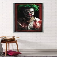 Poster na zidu s psihopatskim klaunom, 22.375 34