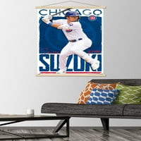 Chicago Cubs - Seiya Suzuki zidni plakat s magnetskim okvirom, 22.375 34