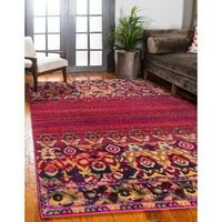 Jedinstveni tkalački stan 10 ' 13 '1 pravokutni cvjetni Boemski tepih savršen je za dnevni boravak, spavaću sobu,
