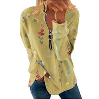 Ženski odjeveni casual pulover, dobro odjeveni vrhovi, majice s haljinama, košulje s dugim rukavima, Bluza s okruglim