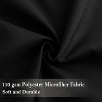 Jedinstvene ponude Pompoms pokrivač za pokriće set crni blizanac