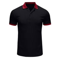 Majice za golf za muškarce mišićne košulje protežu se kratkim rukavima.