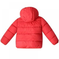 Donja jakna s kapuljačom za malu djecu, izolirani zimski kaput za dječake i djevojčice, gornja odjeća od 1 do