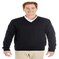 Harriton muški džemper Pilbloc v -izrez - True Royal - 3xl