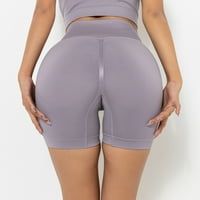 Pamučne joga kratke hlače s džepovima visoki struk pamučne joge kratke hlače za žene za žene joge kratke hlače
