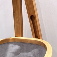Dnevna soba s 3-slojnim stalak za stalak za spavaće sobe bambus