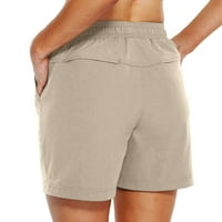 Pxiakgy kratke hlače za žene žene planinare kratke hlače golf na otvorenom za brze suhe treninge ljetne vode kratke