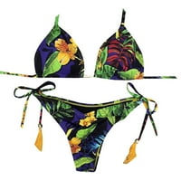Ženske kupaće kostime Bandeau Band bikini Set Push-up Brazilska ljetna odjeća za plažu