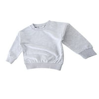 2/ dvodijelni Komplet odjeće za dječake i djevojčice od 1 do 5 godina dječji pulover s dugim rukavima dukserica