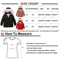 Zimski kaputi za Djevojčice, Dječji zimski kaputi za dječake i djevojčice, jakna s patentnim zatvaračem, debela